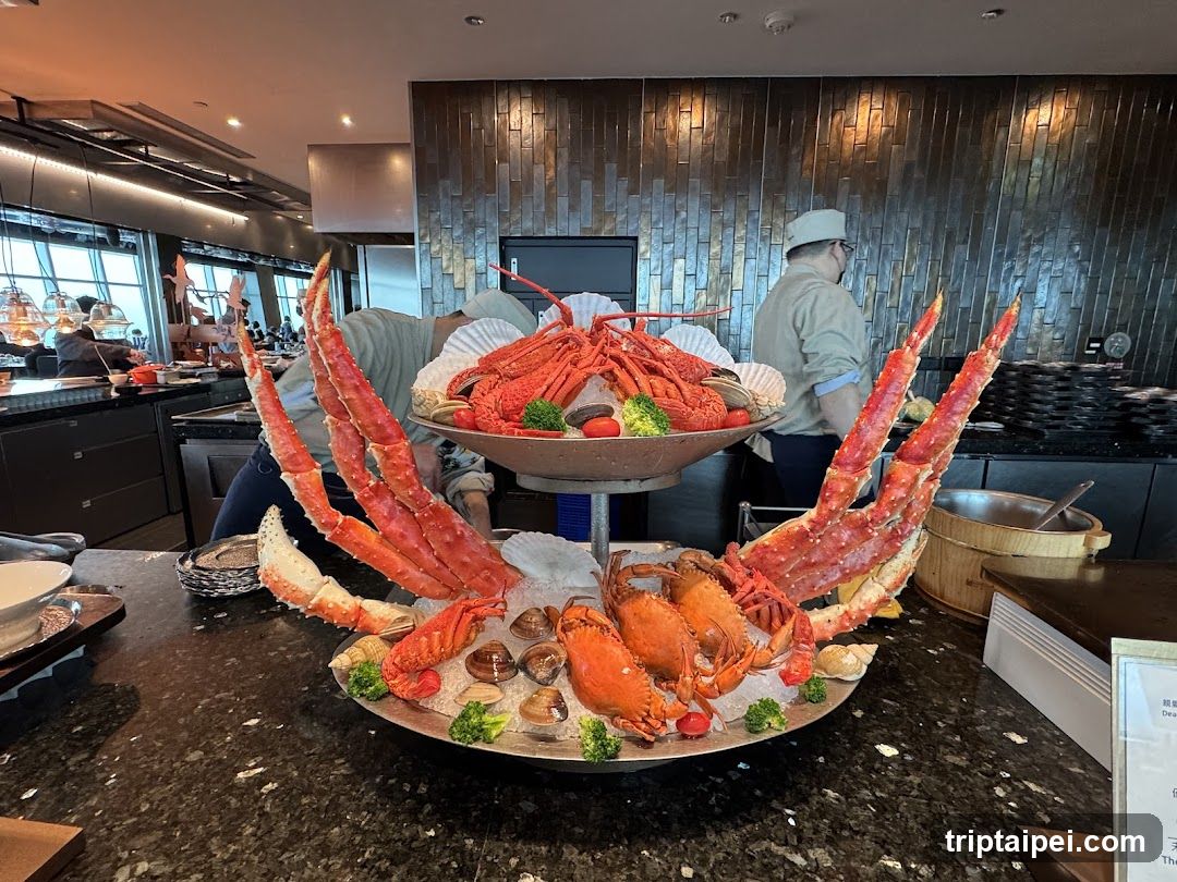 Seafood Buffet Display