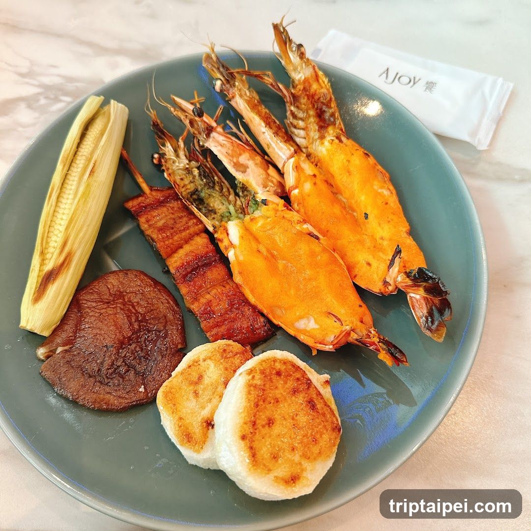 Grilled Seafood and Meat Platter