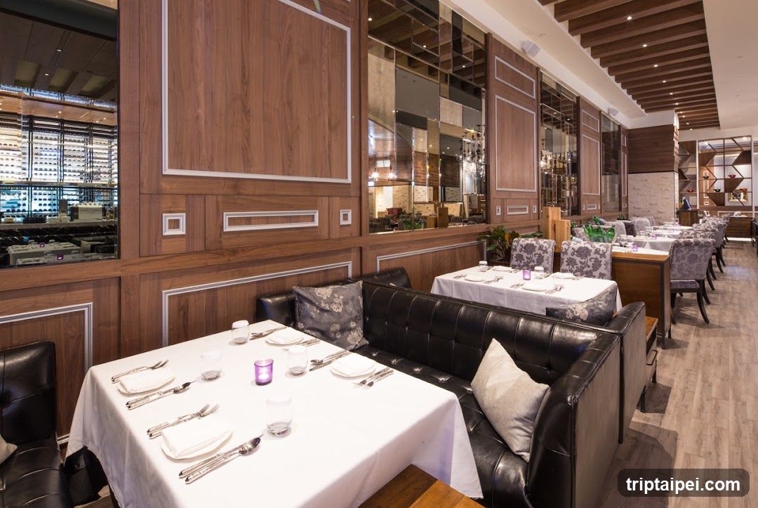 Restaurant Interior Dining Area