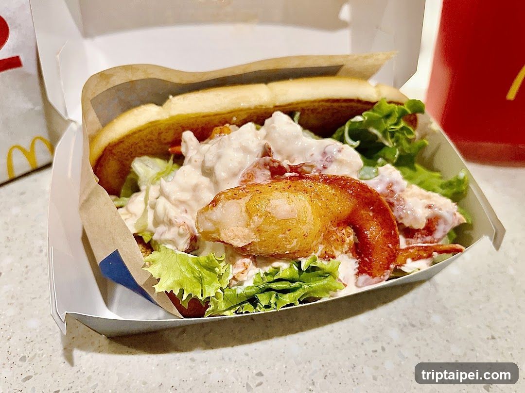 Lobster Roll with Tuna Salad