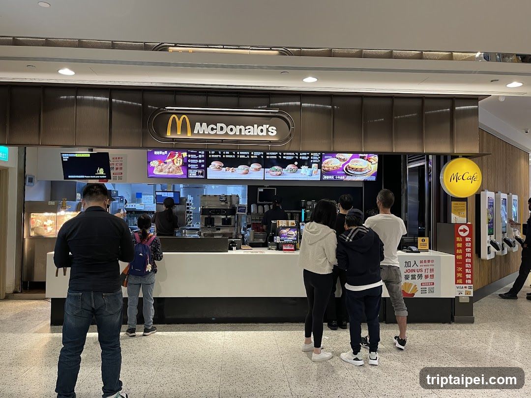 McDonald's Counter Scene