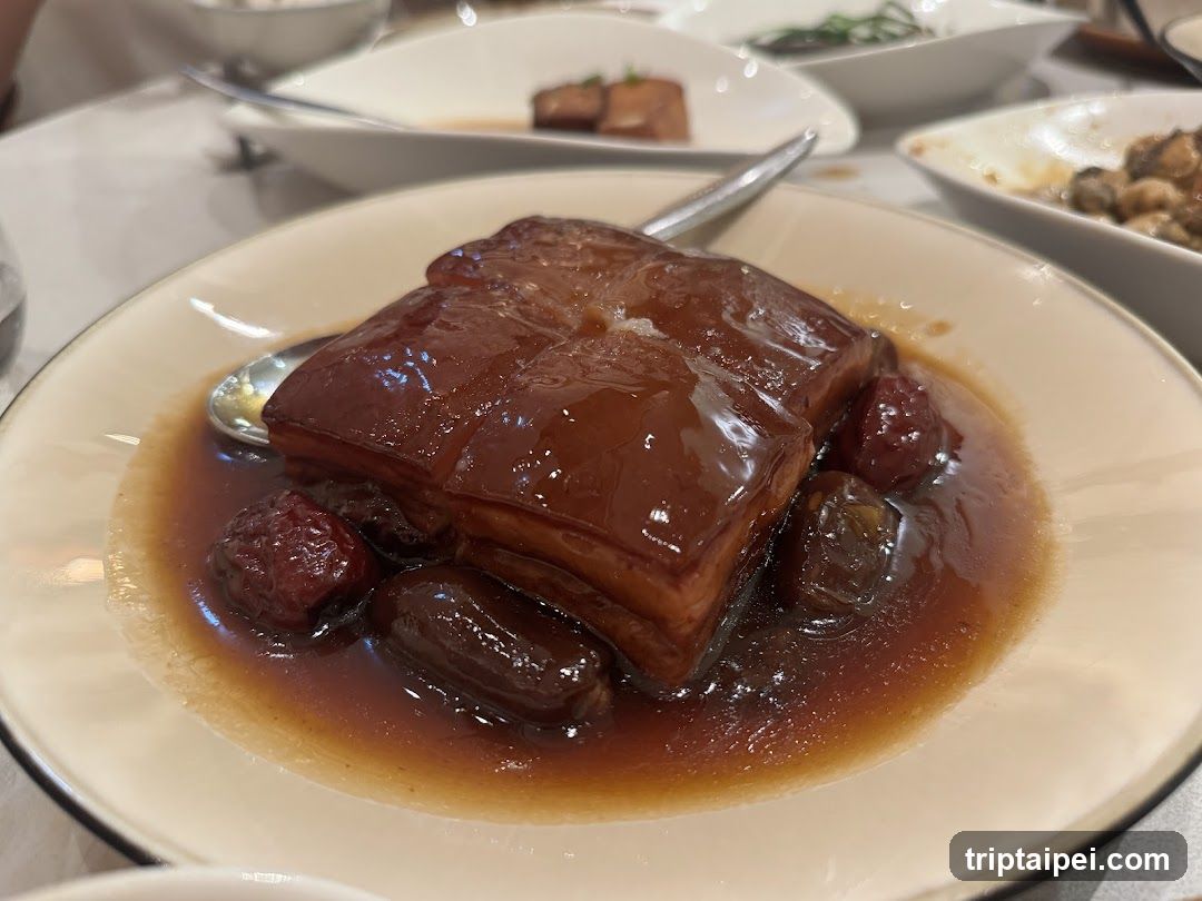 Braised Pork with Red Dates