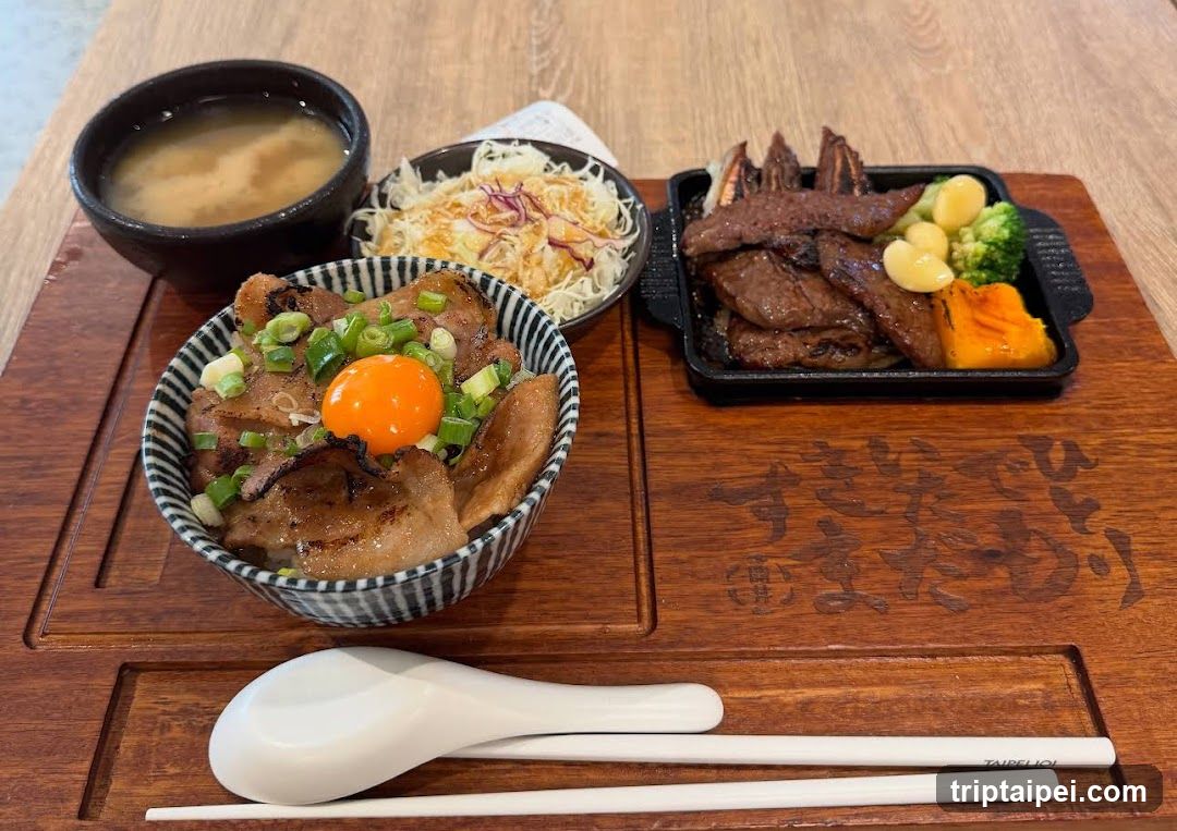 開丼 燒肉vs丼飯 台北101店