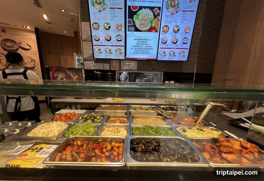 Food Buffet Display