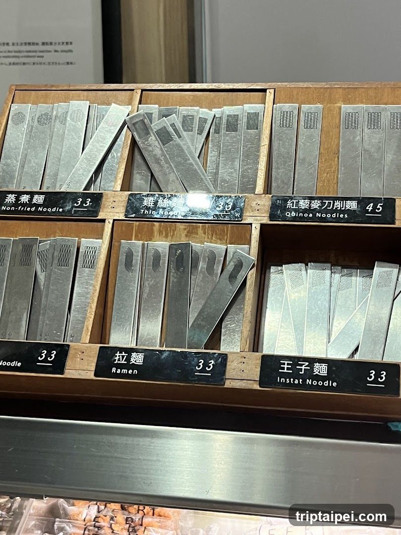 Noodle Product Display