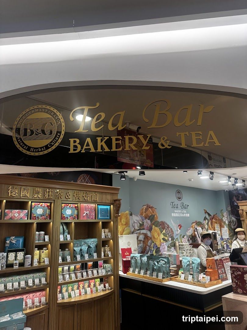 Tea Bar Bakery & Tea Interior