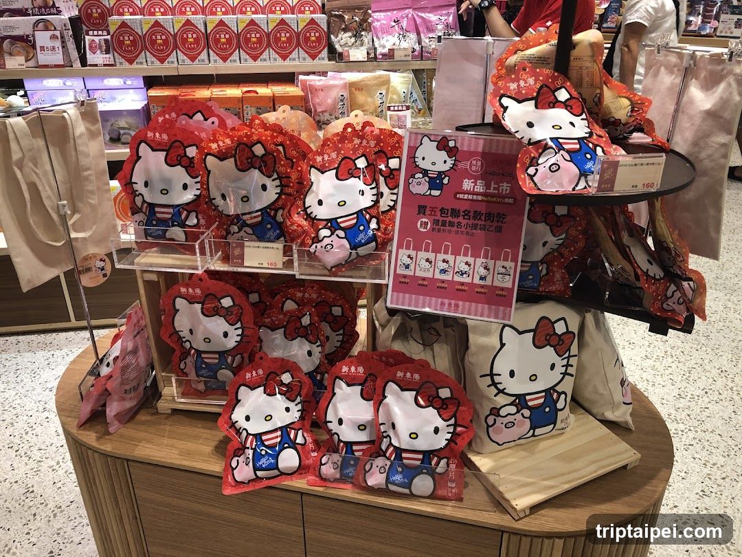 Hello Kitty Merchandise Display