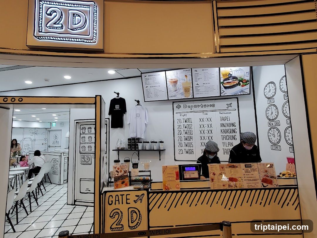2D Shop Interior View