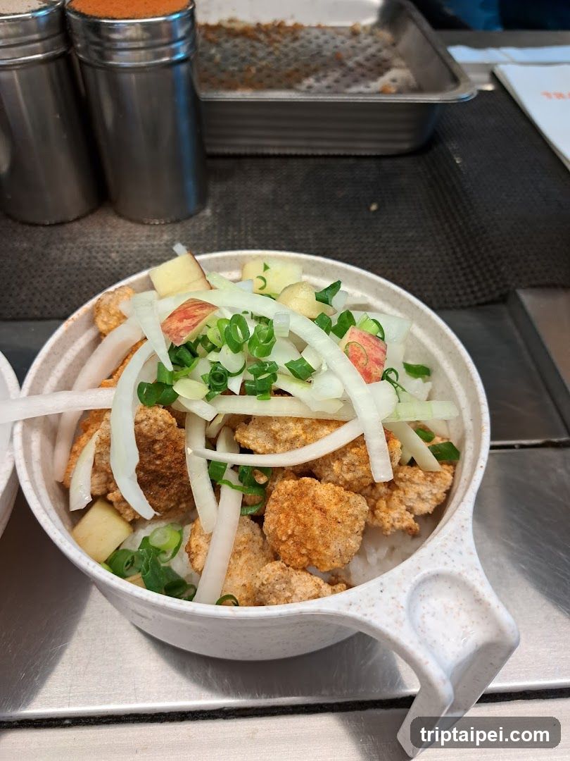Bowl of Fried Rice with Tofu and Vegetables