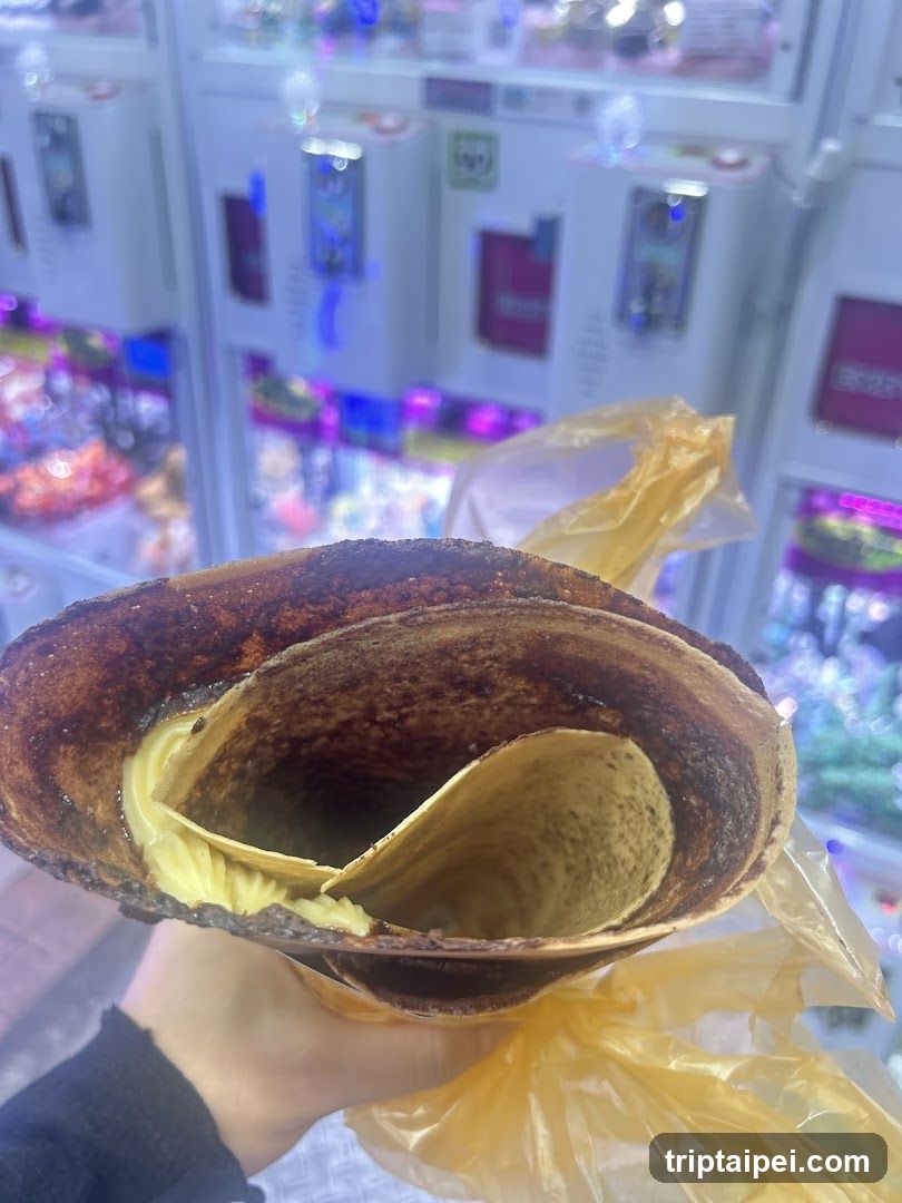 Chocolate Cone with Ice Cream