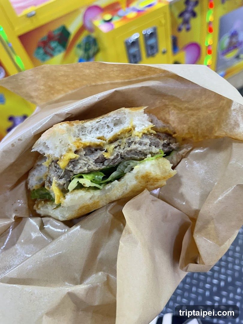 Sandwich in Paper Wrapper