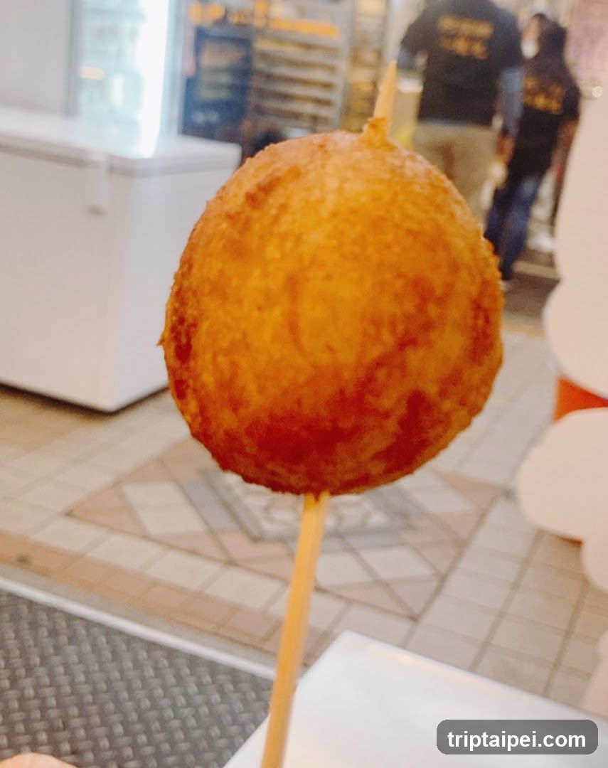Fried Ball on Stick
