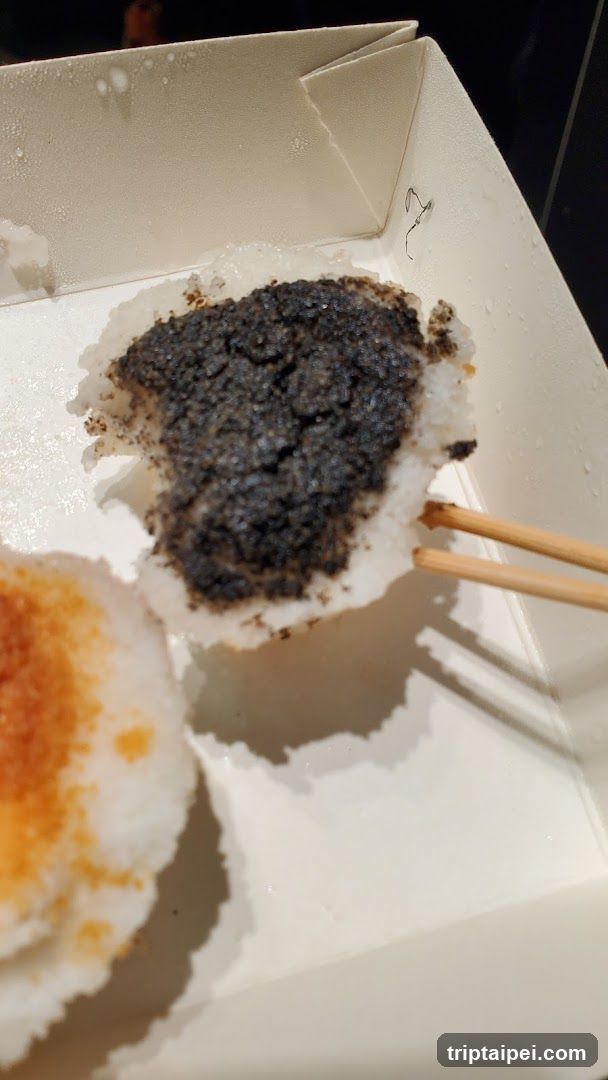 Onigiri with Black Sesame Filling