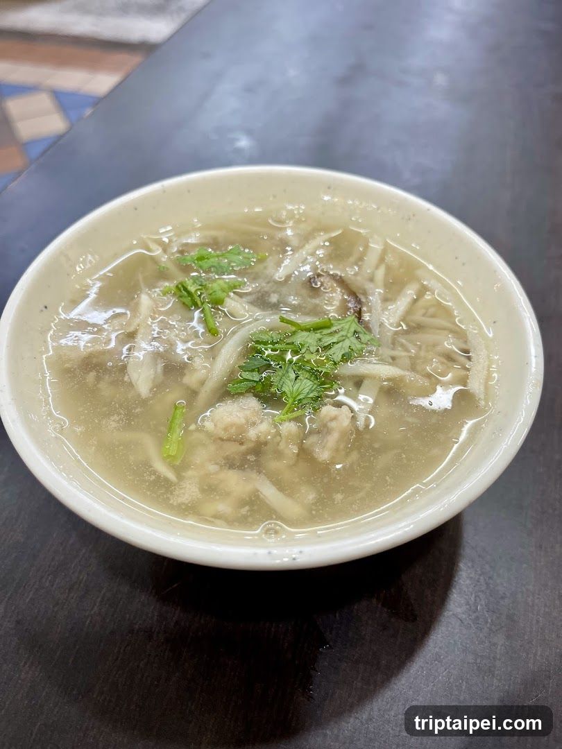 Bowl of Soup with Garnish
