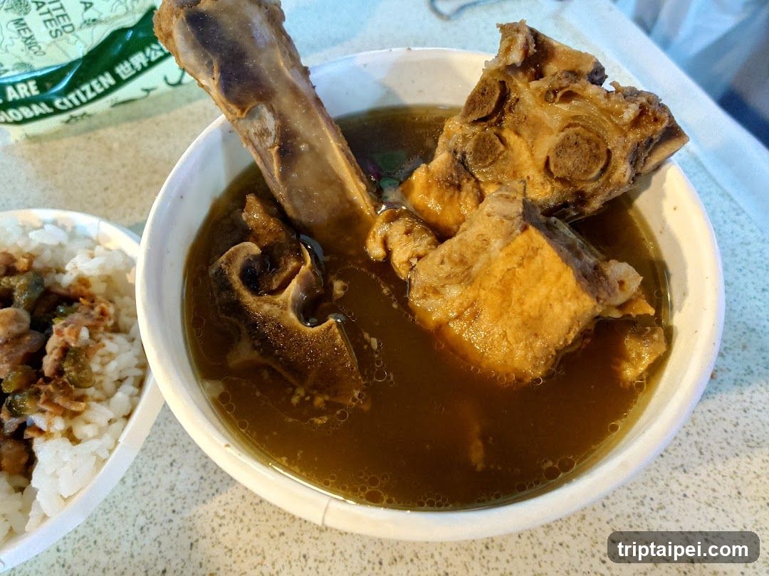Chen Tung Pork Ribs Medicinal Herbs Soup
