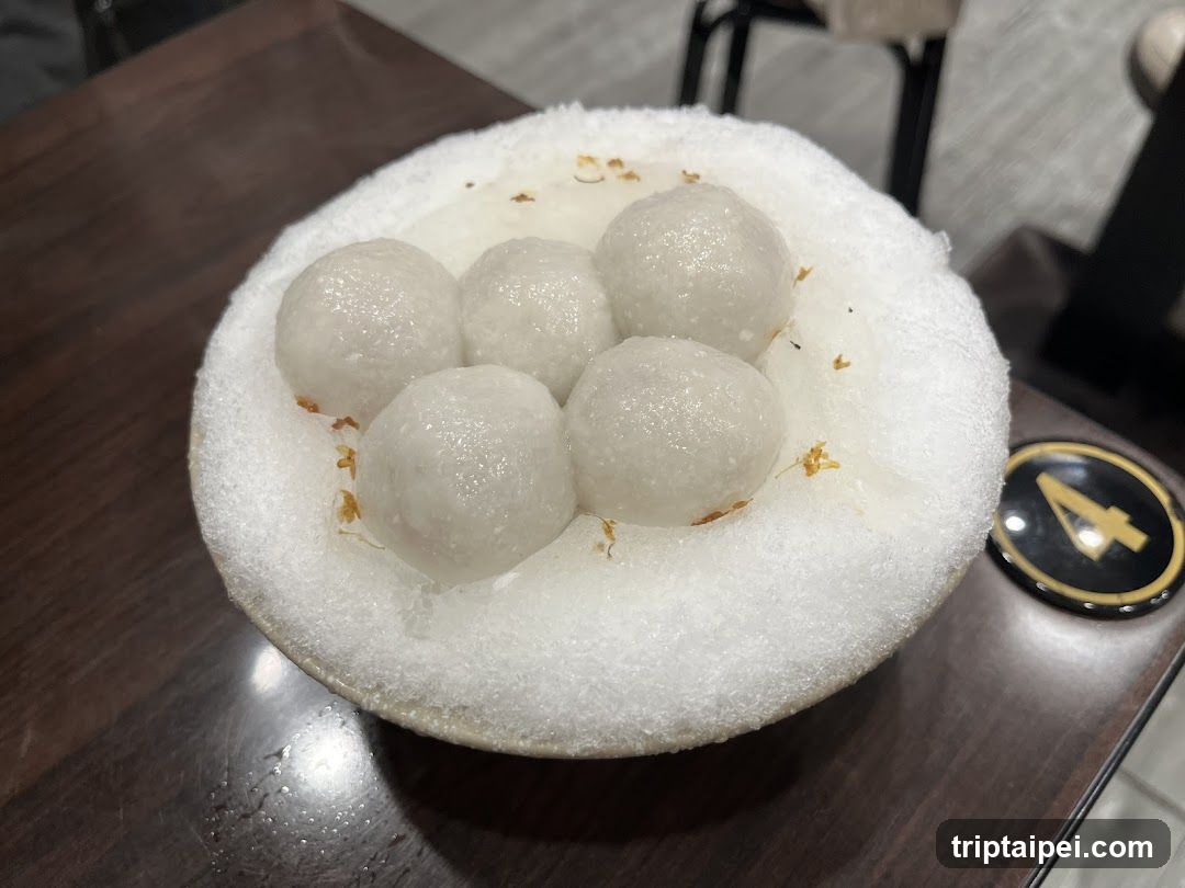 御品元冰火湯圓-台北饒河店