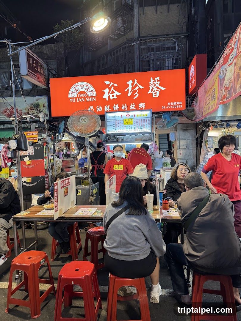 Night Market Food Stall Scene