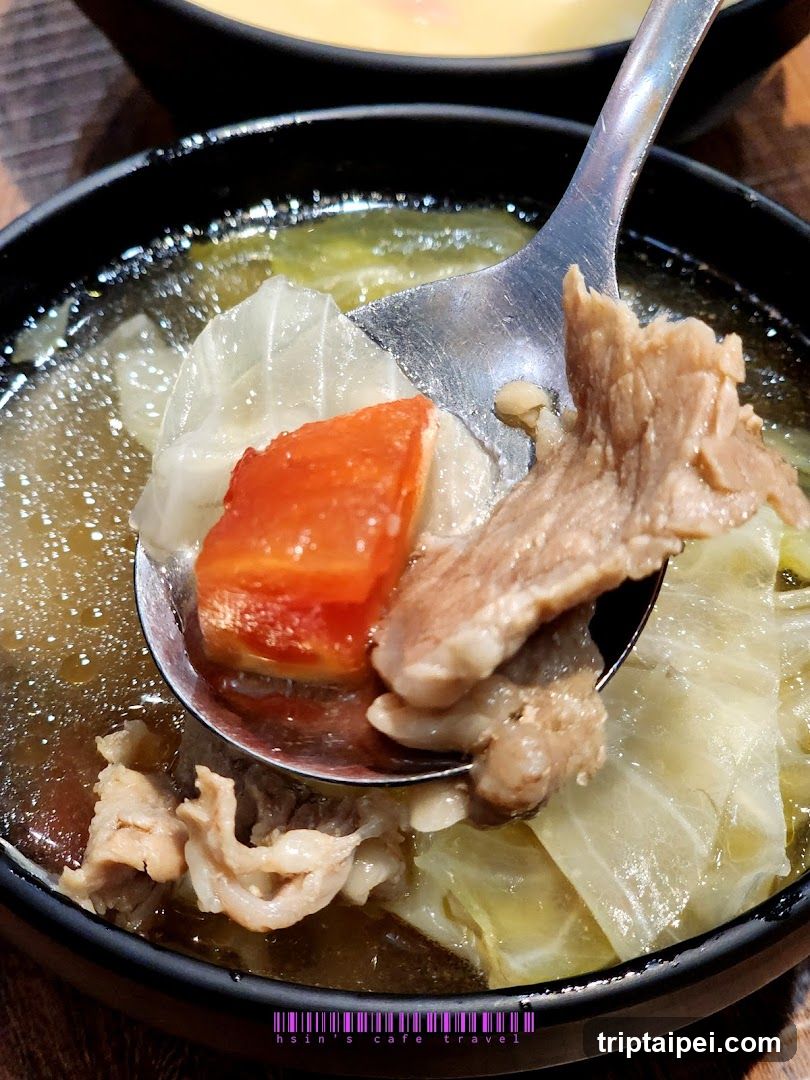 Soup with Meat and Vegetables