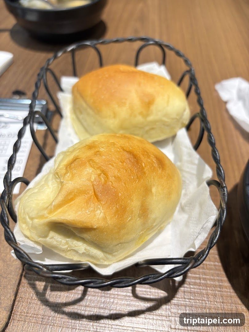 Baked Goods in Wire Basket
