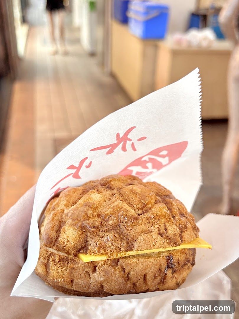 Handheld Pastry with Paper Wrapper