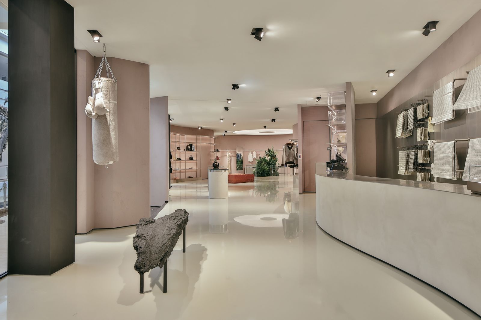 Merchandise and display at 10 Corso Como Taipei