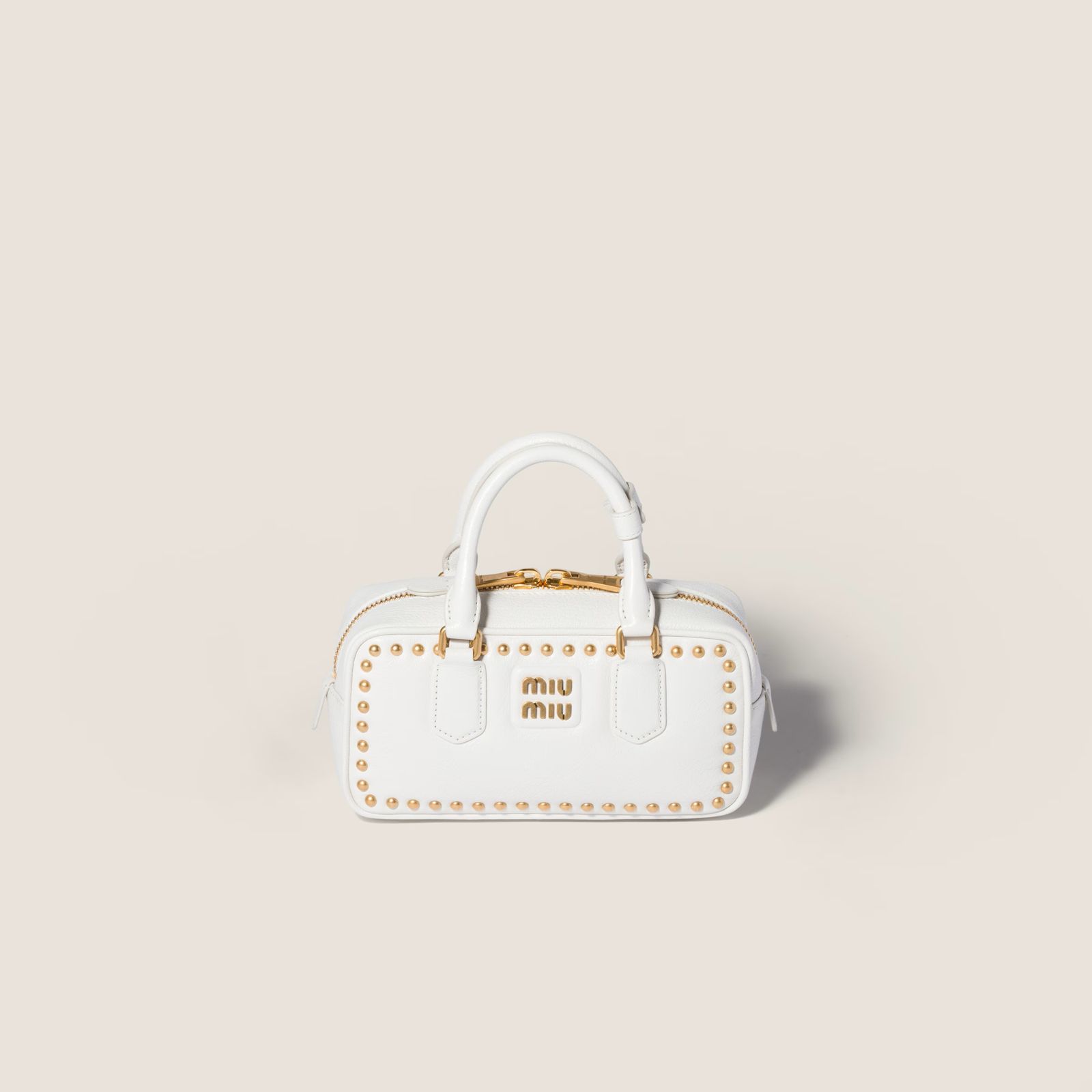 Miu Miu Arcadie studded leather bag