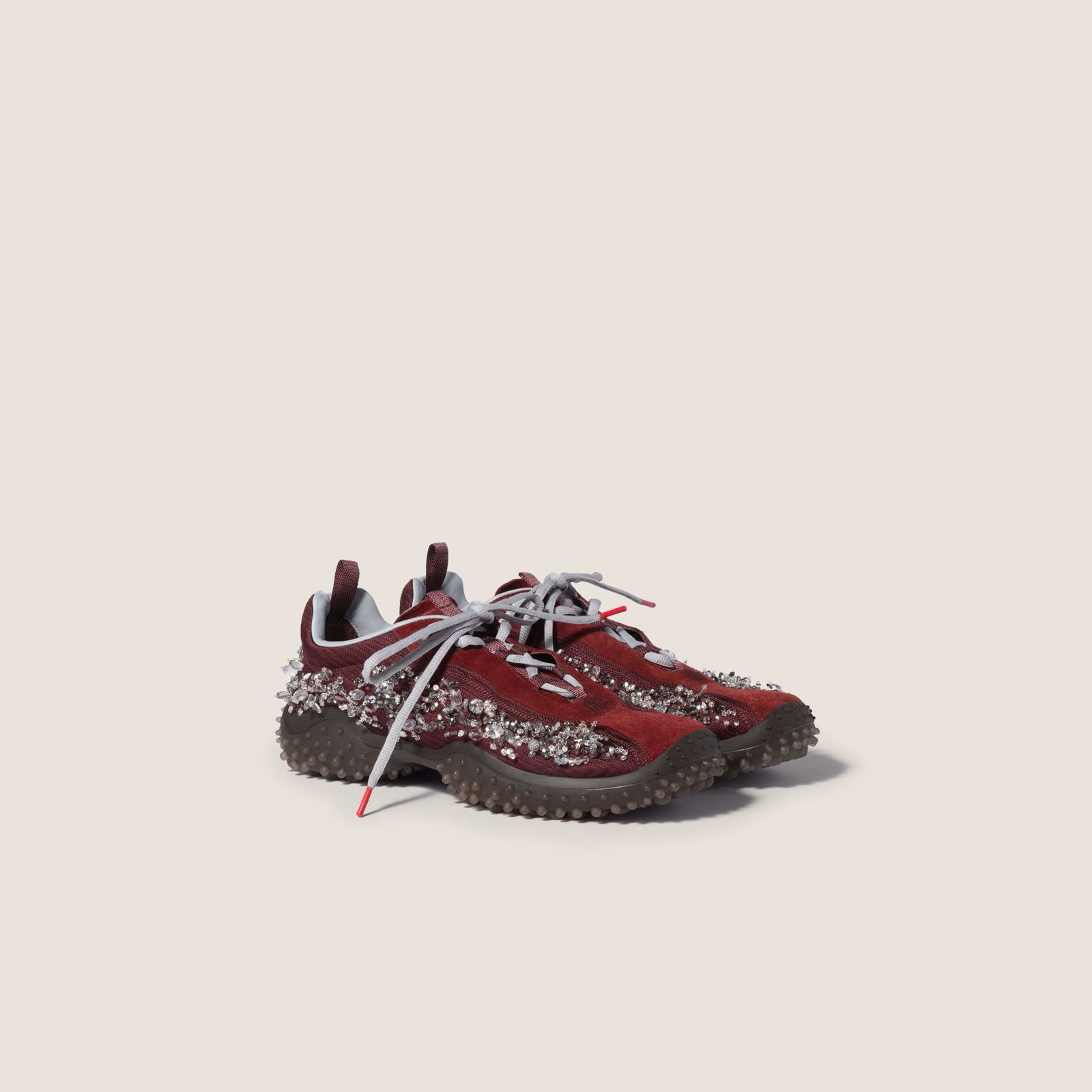Miu Miu Bubble embroidered sneaker